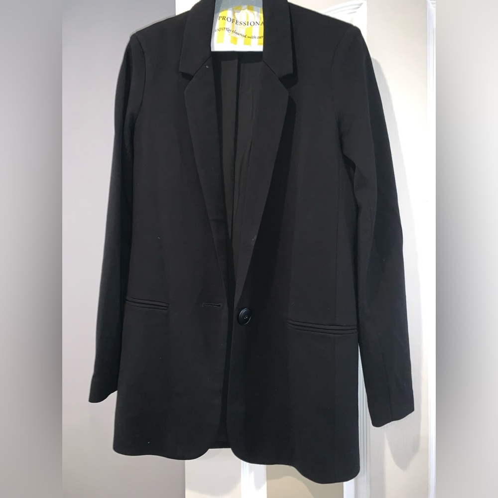 Esqualo Black long blazer